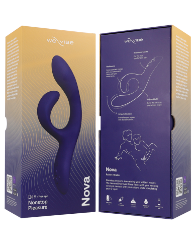 WE VIBE NOVA 3 VIBRADOR RABBIT AZUL MEDIANOCHE WE VIBE NOVA 3 VIBRADOR RABBIT AZUL MEDIANOCHE