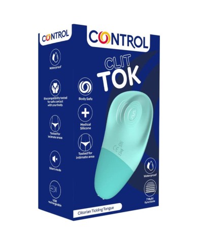 CONTROL CLIT TOK LENGUA ESTIMULADORA DE CLITORIS RECARGABLE CONTROL CLIT TOK LENGUA ESTIMULADORA DE CLITORIS RECARGABLE