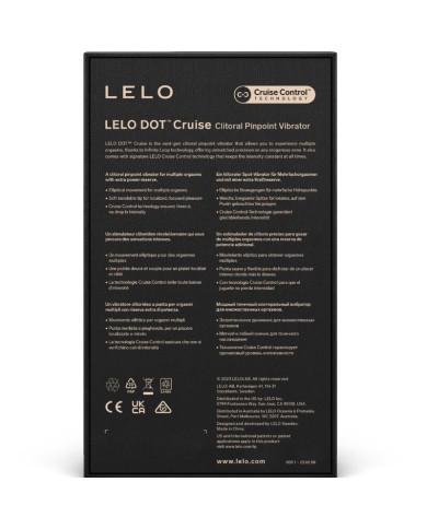 LELO DOT CRUISE ESTIMULADOR DE CLITORIS AMARILLO LELO DOT CRUISE ESTIMULADOR DE CLITORIS AMARILLO