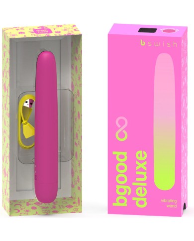 B SWISH BGOOD INFINITE DELUXE VIBRADOR RECARGABLE SILICONA ROSA B SWISH BGOOD INFINITE DELUXE VIBRADOR RECARGABLE SILICONA ROSA