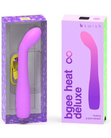 B SWISH BGEE HEAT INFINITE DELUXE VIBRADOR RECARGABLE SILICONA LAVANDA B SWISH BGEE HEAT INFINITE DELUXE VIBRADOR RECARGABLE SILICONA LAVANDA
