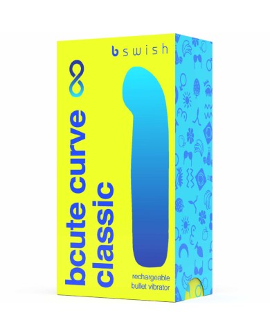 B SWISH BCUTE CURVE INFINITE CLASSIC VIBRADOR RECARGABLE SILICONA AMARILLO B SWISH BCUTE CURVE INFINITE CLASSIC VIBRADOR RECARGABLE SILICONA AMARILLO