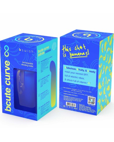 B SWISH BCUTE CURVE INFINITE CLASSIC EDICION LIMITADA VIBRADOR RECARGABLE SILICONA AZUL B SWISH BCUTE CURVE INFINITE CLASSIC EDICION LIMITADA VIBRADOR RECARGABLE SILICONA AZUL