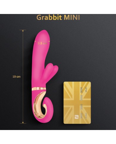 G VIBE GRABBIT MINI VIBRADOR SILICIONA ROSA G VIBE GRABBIT MINI VIBRADOR SILICIONA ROSA