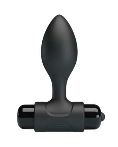 PRETTY LOVE VIBRA BUTT PLUG ANAL 10 VIBRACIONES NEGRO PRETTY LOVE VIBRA BUTT PLUG ANAL 10 VIBRACIONES NEGRO