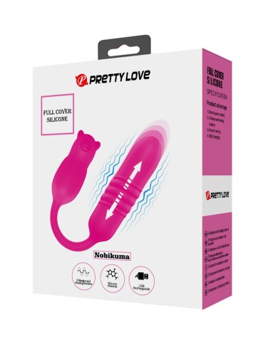 PRETTY LOVE NOBIKUMA BALA VIBRADORA DE SILICONA ROSA PRETTY LOVE NOBIKUMA BALA VIBRADORA DE SILICONA ROSA