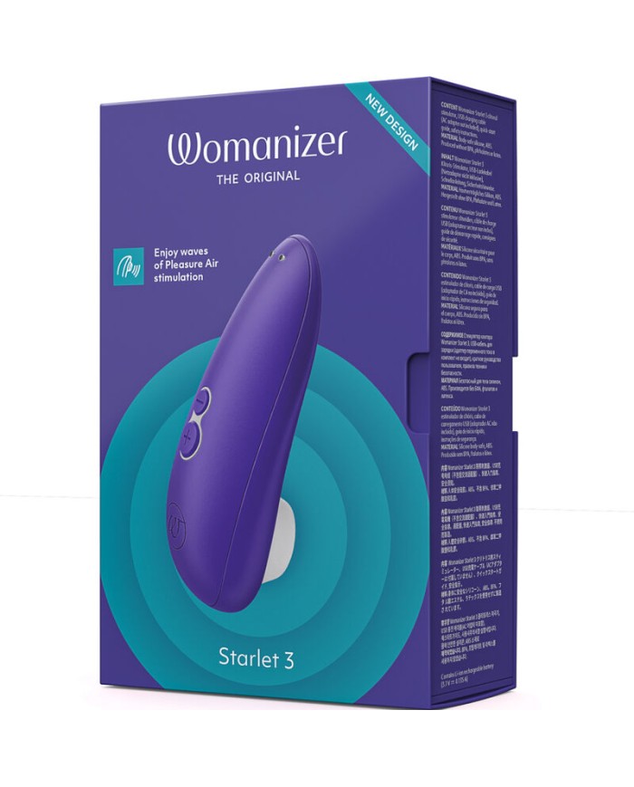 WOMANIZER STARLET 3 ESTIMULADOR CLiTORIS INDIGO