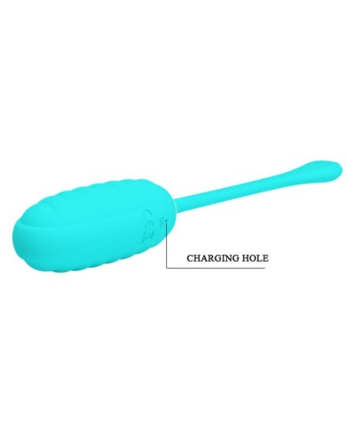 PRETTY LOVE KIRK HUEVO VIBRADOR RECARGABLE VERDE CLARO PRETTY LOVE KIRK HUEVO VIBRADOR RECARGABLE VERDE CLARO