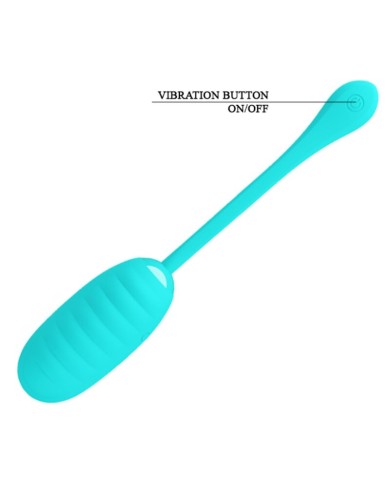 PRETTY LOVE KIRK HUEVO VIBRADOR RECARGABLE VERDE CLARO PRETTY LOVE KIRK HUEVO VIBRADOR RECARGABLE VERDE CLARO