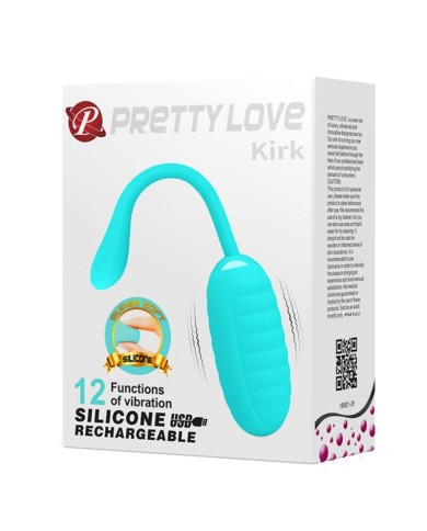 PRETTY LOVE KIRK HUEVO VIBRADOR RECARGABLE VERDE CLARO PRETTY LOVE KIRK HUEVO VIBRADOR RECARGABLE VERDE CLARO