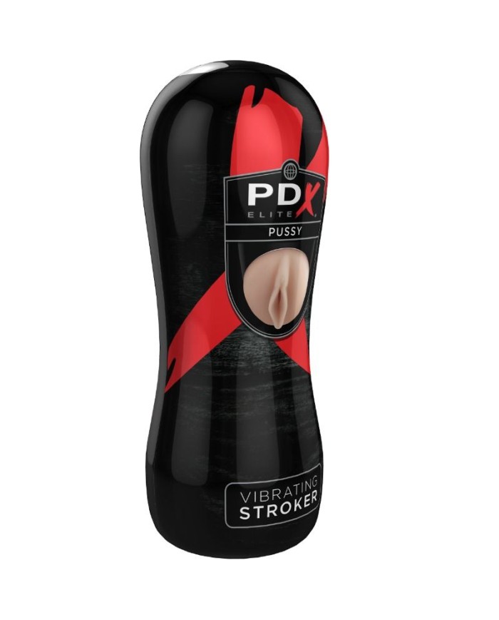 PDX ELITE MASTURBADOR CON VIBRACION VAGINA