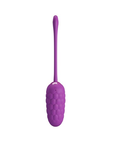 PRETTY LOVE HUEVO VIBRADOR CON TEXTURA MARINA RECARGABLE MORADO PRETTY LOVE HUEVO VIBRADOR CON TEXTURA MARINA RECARGABLE MORADO