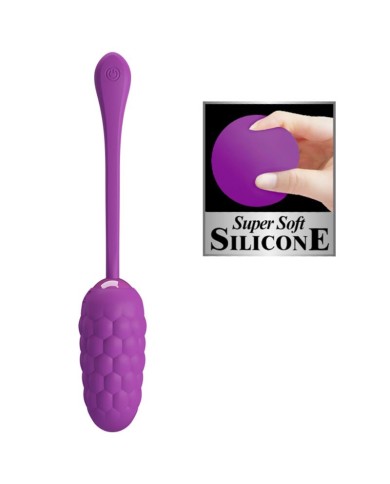 PRETTY LOVE HUEVO VIBRADOR CON TEXTURA MARINA RECARGABLE MORADO PRETTY LOVE HUEVO VIBRADOR CON TEXTURA MARINA RECARGABLE MORADO