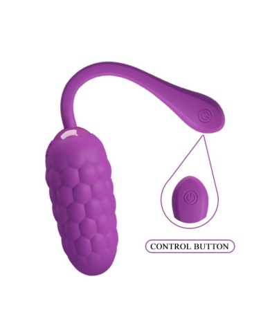 PRETTY LOVE HUEVO VIBRADOR CON TEXTURA MARINA RECARGABLE MORADO PRETTY LOVE HUEVO VIBRADOR CON TEXTURA MARINA RECARGABLE MORADO