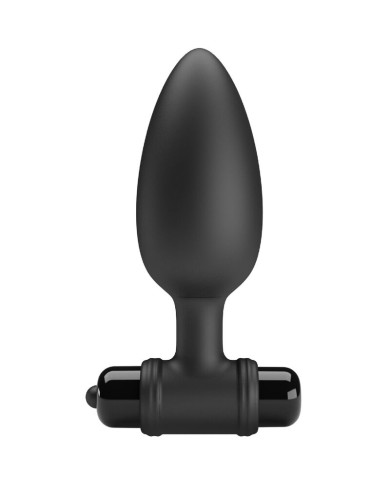 PRETTY LOVE VIBRA BUTT PLUG 2 PLUG ANAL 10 VIBRACIONES NEGRO