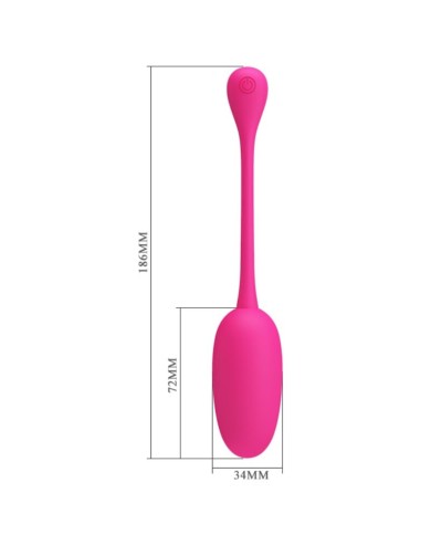 PRETTY LOVE KNUCKER HUEVO VIBRADOR RECARGABLE ROSA PRETTY LOVE KNUCKER HUEVO VIBRADOR RECARGABLE ROSA