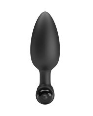 PRETTY LOVE VIBRA BUTT PLUG 2 PLUG ANAL 10 VIBRACIONES NEGRO