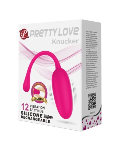 PRETTY LOVE KNUCKER HUEVO VIBRADOR RECARGABLE ROSA PRETTY LOVE KNUCKER HUEVO VIBRADOR RECARGABLE ROSA