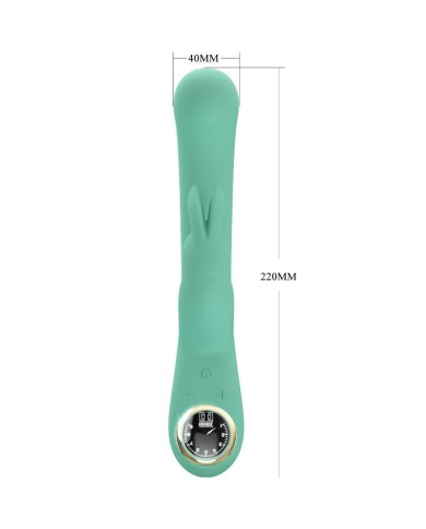 PRETTY LOVE LAMAR VIBRADOR RABBIT PUNTO G VERDE PRETTY LOVE LAMAR VIBRADOR RABBIT PUNTO G VERDE