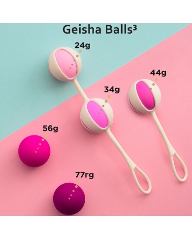 G VIBE SET 5 GEISHA BALLS3 ROSA