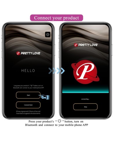 PRETTY LOVE NYMPH HUEVO VIBRADOR CONTROLADO POR APP VIOLETA PRETTY LOVE NYMPH HUEVO VIBRADOR CONTROLADO POR APP VIOLETA