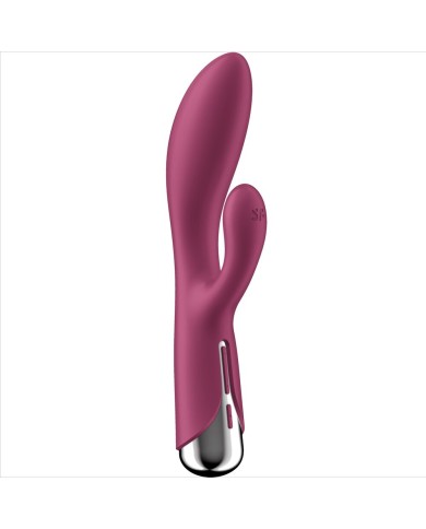 SATISFYER SPINNING RABBIT 1 ESTIMULACION CLITORIS Y PUNTO G ROJO SATISFYER SPINNING RABBIT 1 ESTIMULACION CLITORIS Y PUNTO G ROJO