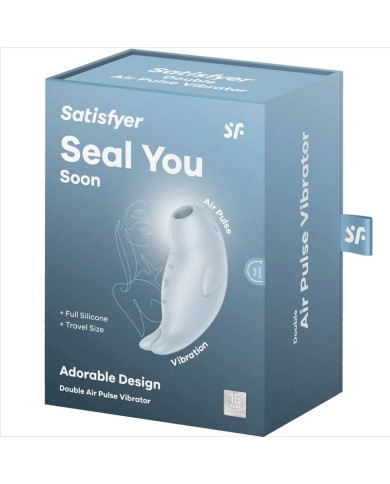 SATISFYER SEAL YOU SOON SUCCIONADOR DE CLITORIS SATISFYER SEAL YOU SOON SUCCIONADOR DE CLITORIS