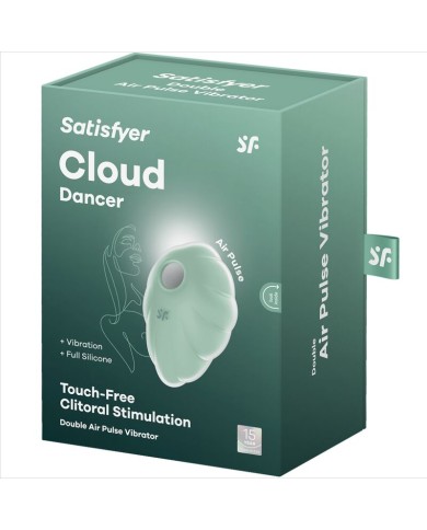 SATISFYER CLOUD DANCER VERDE VIBRADOR AIR SATISFYER CLOUD DANCER VERDE VIBRADOR AIR