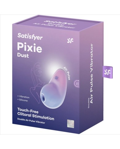 SATISFYER PIXIE DUST LILA ESTIMULADOR AIR PLUSE SATISFYER PIXIE DUST LILA ESTIMULADOR AIR PLUSE