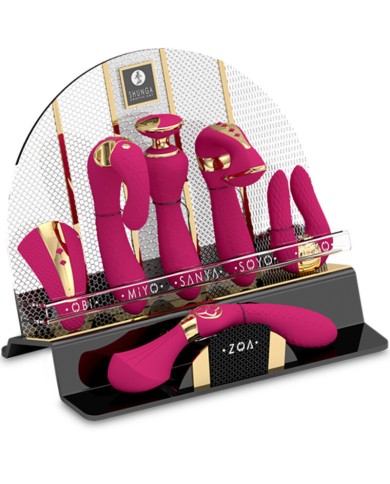 SHUNGA EXPOSITOR 6 MASAJEADORES INTIMOS FUCSIA SHUNGA EXPOSITOR 6 MASAJEADORES INTIMOS FUCSIA
