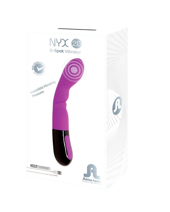 ADRIEN LASTIC NYX 20 VIBRADOR G SPOT VIOLETA