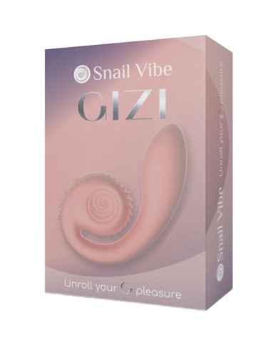 SNAIL VIBE GIZI ESTIMULADOR DUAL ROSA