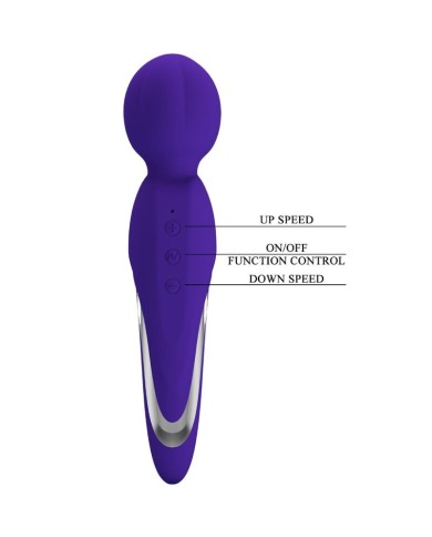 PRETTY LOVE WALTER VIBRADOR WAND VIOLETA PRETTY LOVE WALTER VIBRADOR WAND VIOLETA