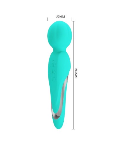 PRETTY LOVE WALTER VIBRADOR WAND VERDE AGUA PRETTY LOVE WALTER VIBRADOR WAND VERDE AGUA