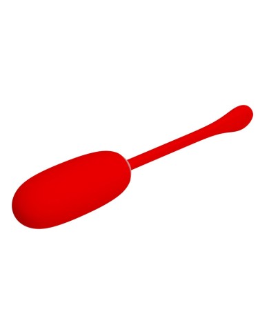 PRETTY LOVE JULIUS HUEVO VIBRADOR IMPERMEBLE RECARGABLE ROJO PRETTY LOVE JULIUS HUEVO VIBRADOR IMPERMEBLE RECARGABLE ROJO