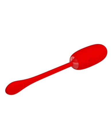 PRETTY LOVE JULIUS HUEVO VIBRADOR IMPERMEBLE RECARGABLE ROJO PRETTY LOVE JULIUS HUEVO VIBRADOR IMPERMEBLE RECARGABLE ROJO