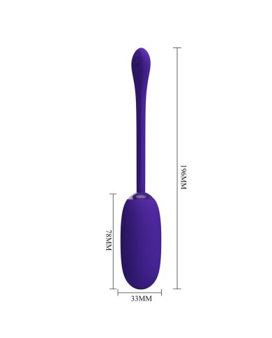 PRETTY LOVE JULIUS HUEVO VIBRADOR IMPERMEBLE RECARGABLE LILA PRETTY LOVE JULIUS HUEVO VIBRADOR IMPERMEBLE RECARGABLE LILA