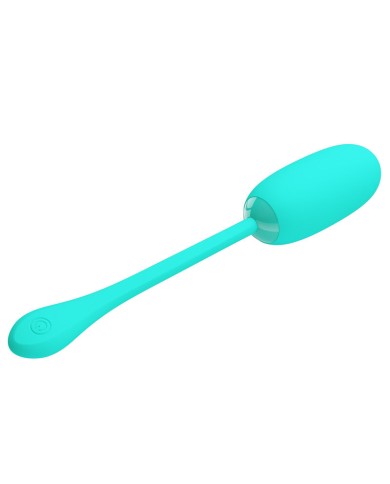 PRETTY LOVE JULIUS HUEVO VIBRADOR IMPERMEBLE RECARGABLE VERDE AGUA PRETTY LOVE JULIUS HUEVO VIBRADOR IMPERMEBLE RECARGABLE VERDE AGUA