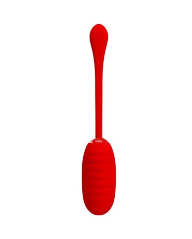 PRETTY LOVE KIRK HUEVO VIBRADOR RECARGABLE ROJO PRETTY LOVE KIRK HUEVO VIBRADOR RECARGABLE ROJO