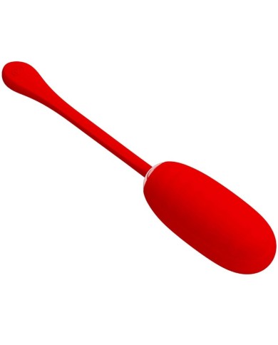 PRETTY LOVE KIRK HUEVO VIBRADOR RECARGABLE ROJO PRETTY LOVE KIRK HUEVO VIBRADOR RECARGABLE ROJO