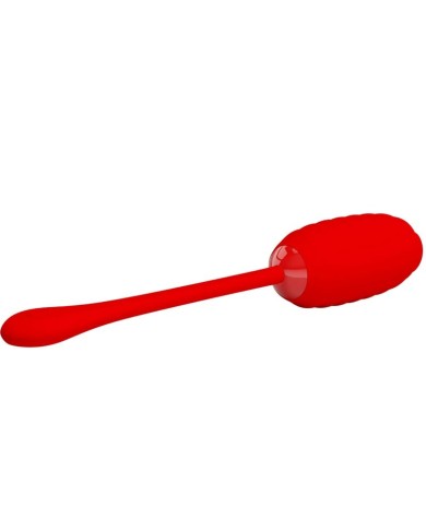 PRETTY LOVE KIRK HUEVO VIBRADOR RECARGABLE ROJO PRETTY LOVE KIRK HUEVO VIBRADOR RECARGABLE ROJO