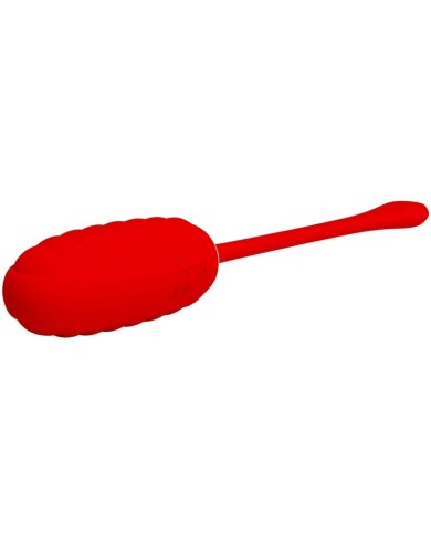 PRETTY LOVE KIRK HUEVO VIBRADOR RECARGABLE ROJO PRETTY LOVE KIRK HUEVO VIBRADOR RECARGABLE ROJO