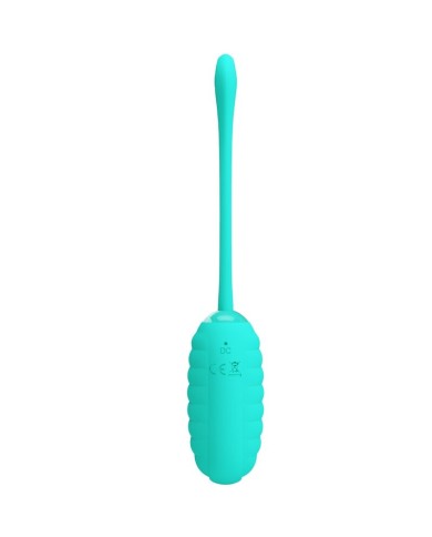 PRETTY LOVE KIRK HUEVO VIBRADOR RECARGABLE VERDE AGUA PRETTY LOVE KIRK HUEVO VIBRADOR RECARGABLE VERDE AGUA