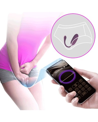 PRETTY LOVE CASPER HUEVO VIBRADOR RECARGABLE MORADO PRETTY LOVE CASPER HUEVO VIBRADOR RECARGABLE MORADO