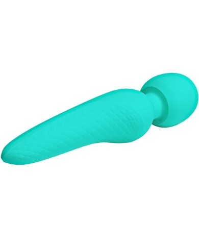 PRETTY LOVE MEREDITH MASAJEADOR 12 MODOS VIBRACION VERDE AGUA PRETTY LOVE MEREDITH MASAJEADOR 12 MODOS VIBRACION VERDE AGUA
