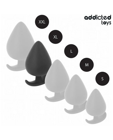 ADDICTED TOYS PLUG ANAL SILICONA TALLA XL 95 CM ADDICTED TOYS PLUG ANAL SILICONA TALLA XL 95 CM