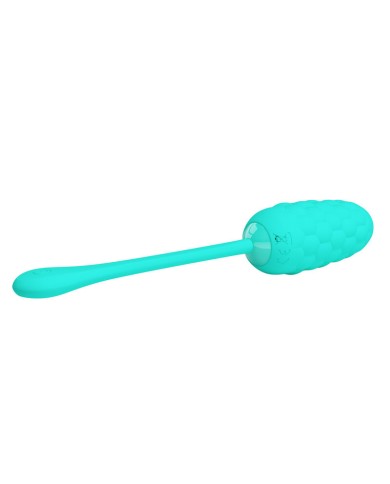 PRETTY LOVE HUEVO VIBRADOR CON TEXTURA MARINA RECARGABLE VERDE AGUA PRETTY LOVE HUEVO VIBRADOR CON TEXTURA MARINA RECARGABLE VERDE AGUA
