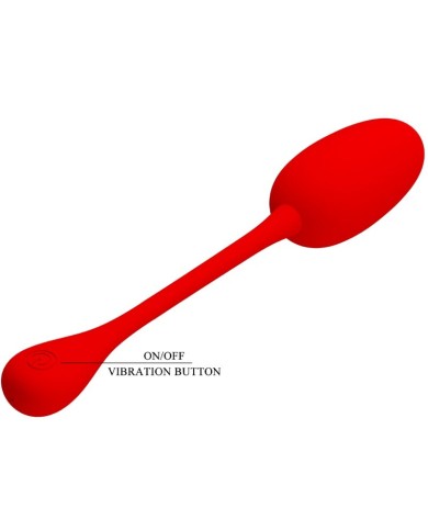 PRETTY LOVE KNUCKER HUEVO VIBRADOR RECARGABLE ROJO PRETTY LOVE KNUCKER HUEVO VIBRADOR RECARGABLE ROJO