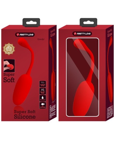 PRETTY LOVE KNUCKER HUEVO VIBRADOR RECARGABLE ROJO PRETTY LOVE KNUCKER HUEVO VIBRADOR RECARGABLE ROJO