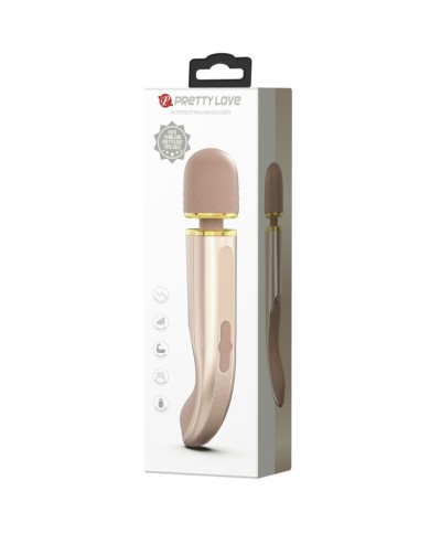 PRETTY LOVE MASAJEADOR 7 MODOS VIBRACION CHAMPAGNE PRETTY LOVE MASAJEADOR 7 MODOS VIBRACION CHAMPAGNE